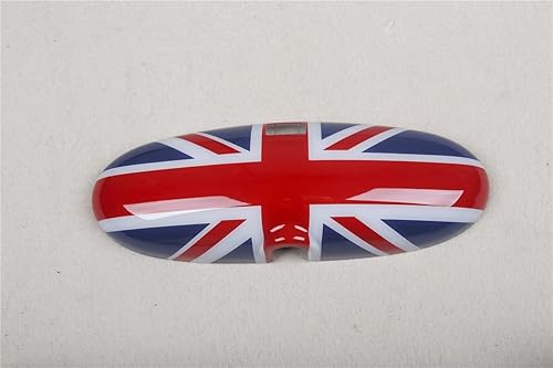 Funda para espejo retrovisor interior de automóvil, compatible con Mini Hatchback Convertible Countryman Paceman DC02 (UK Union Jack, R Series 2000