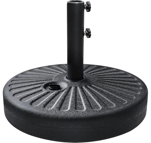 EliteShade Umbrella Base Water Filled Stand Market Patio Outdoor Heavy Duty Umbrella Holder(Black)