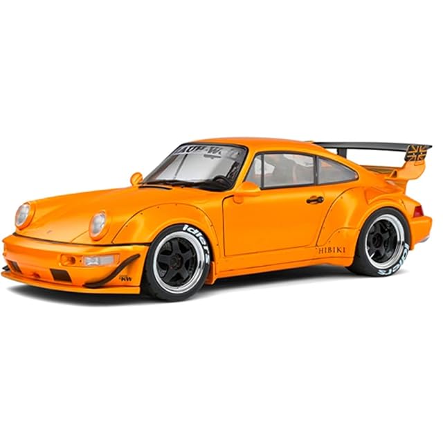 Solido S1807501 1:18 2011 RWB 964-Orange Porsche Coche en Miniatura Coleccionable, Naranja