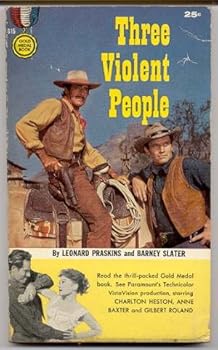 Paperback Three Violent People Book