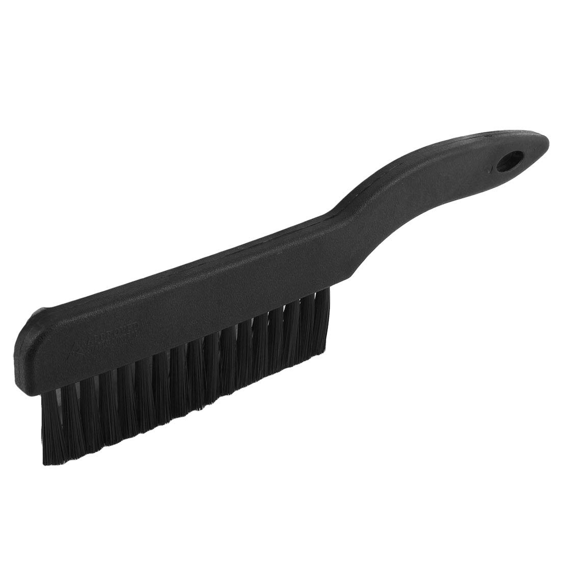 Aexit Plastic Handle Cleaning Brushes Anti Static Conductive Ground ESD Brushes Cleaning Tool 3 Antistatic Brushes Pcs Black