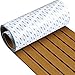 ICOOP Boat Flooring Sea Deck Non-Slip EVA Foam Boat Decking Marine Vinyl Flooring with 3M Adhesive Backing Seadek Waterproof Hydro Turf Marine Mats for Boats Pontoon 94.5