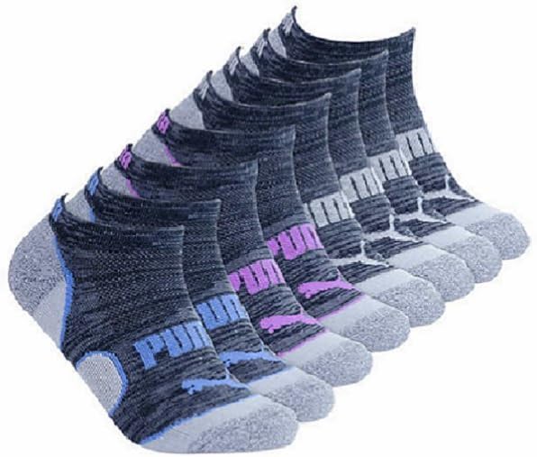 Pack de 8 medias de corte bajo para mujer
