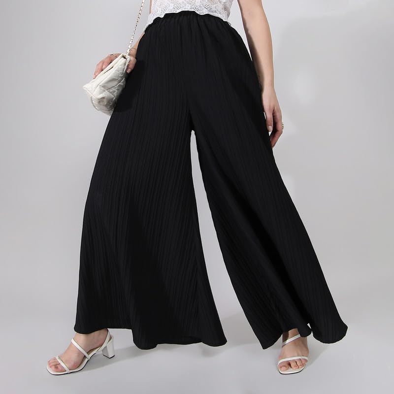 Image of PINACOLADA Women's High Rise Cargo Pants for Casual Wear | High-Rise | Cargo Pants Crafted with Comfort Fit for Everyday Wear