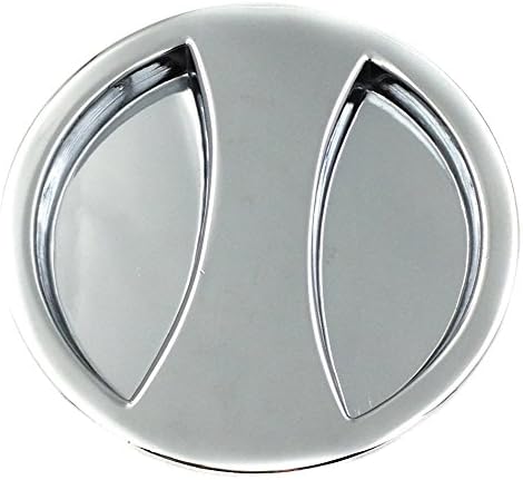 Chrome Keyless Gas Cap Twist Off Fuel Tank Cap for 1997-2003 for Suzuki GSX-R 600/1996-2003 GSX-R 750/2001-2002 GSX-R 1000/1999-2007 for Suzuki Hayabusa/SV 650/ TLR 1001R