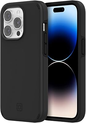 Incipio Duo for MagSafe Series Case for iPhone 14 Pro, 12-Ft. (3.7m) Drop Defense - Black (IPH-2037-BLK)