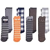 Hudson Baby Unisex Baby Cotton Rich Knee-High Socks, Forest Boy, 0-6 Months