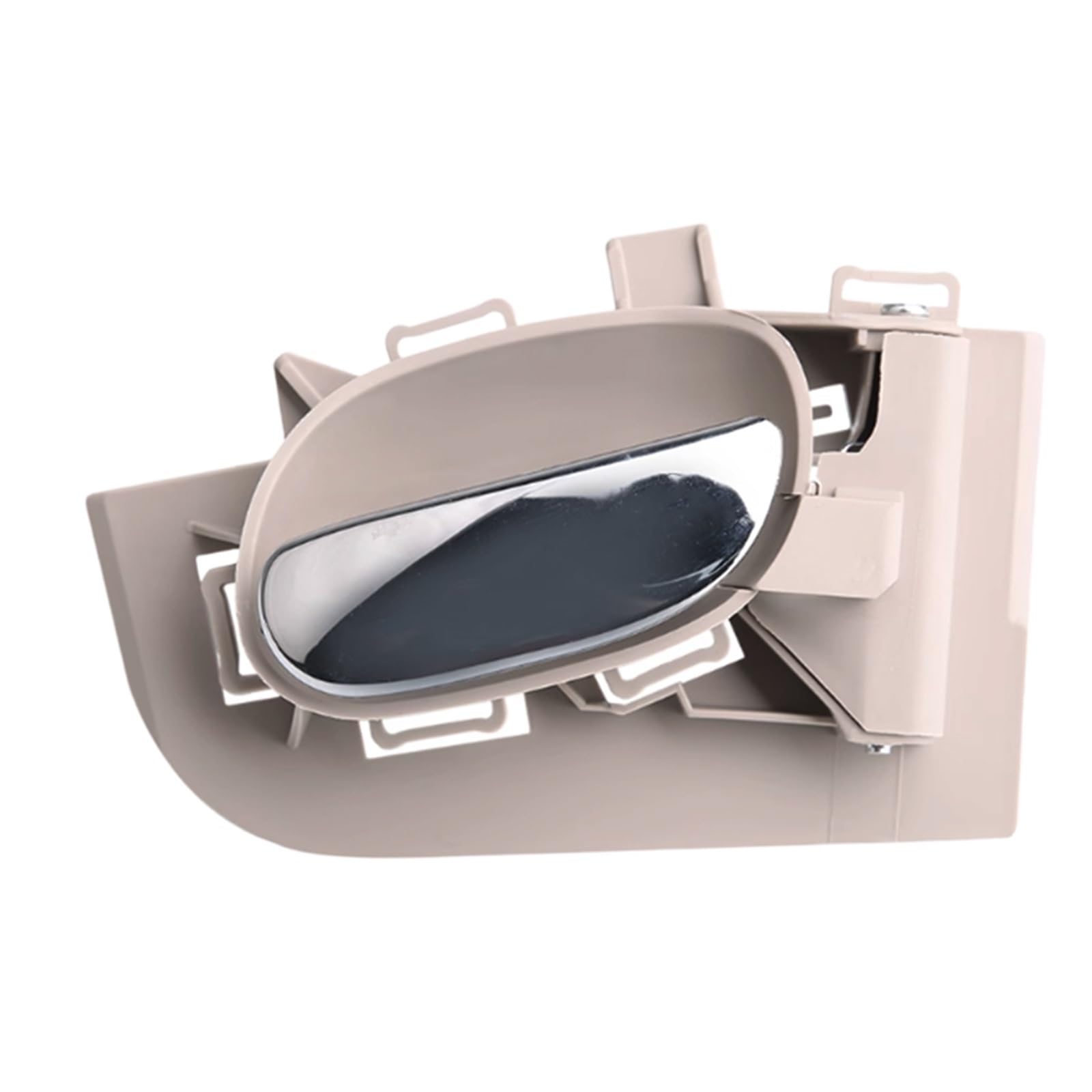 RYNVRNCOE Car Door Handle for Peugeot 206 2003-2008 for 206CC 2001-2010 207 for Citroen C2 Inner Door Handle 9623698477 9623698077(Style B Right)