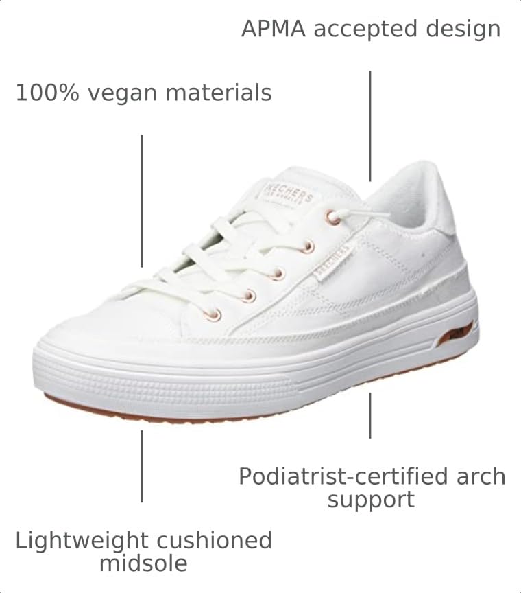 Image of Skechers Women's Arch Fit Arcade Meet Ya There Sneakers