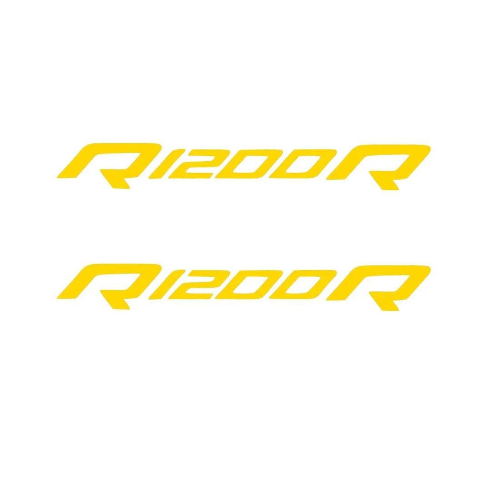 Motorcycle Glow Stickers Decal for R1200R R 1200 R R1200 1200R LC Accessories(Gold,2cm*8cm)