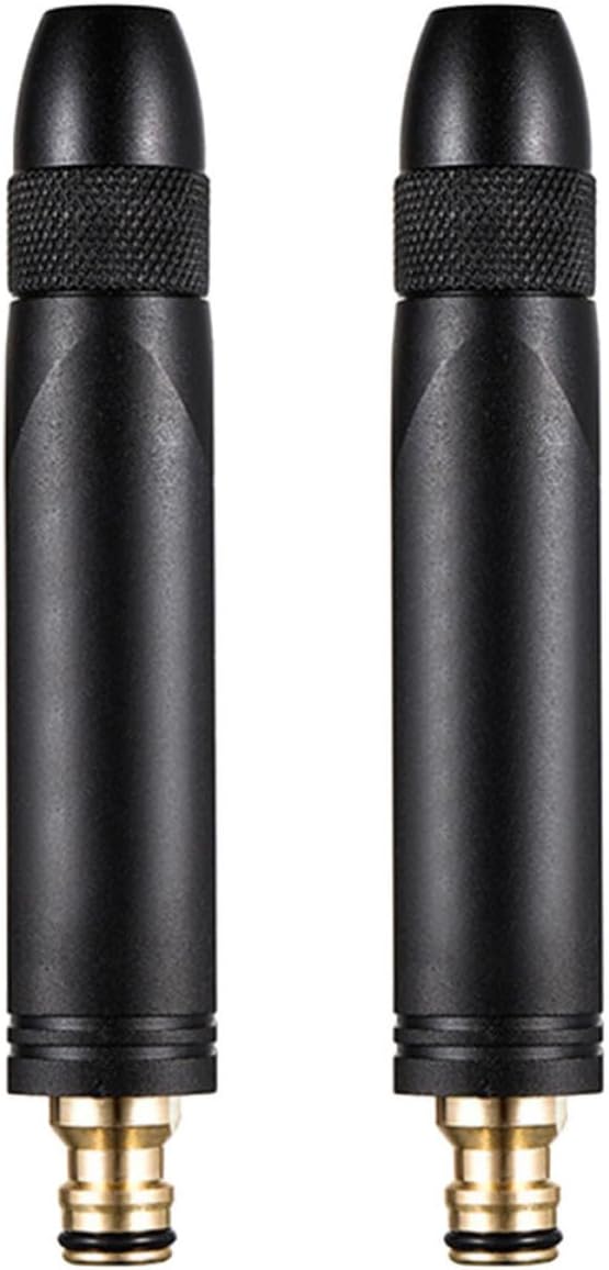 Metal Hose Nozzle 2pcs for Car Washing and Garden Watering