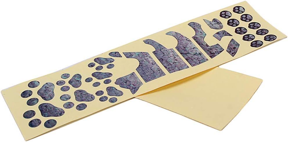 Ukulele - Concert Fret Markers Inlay Sticker Decal Cat Foot Print/Cat Paws image 2