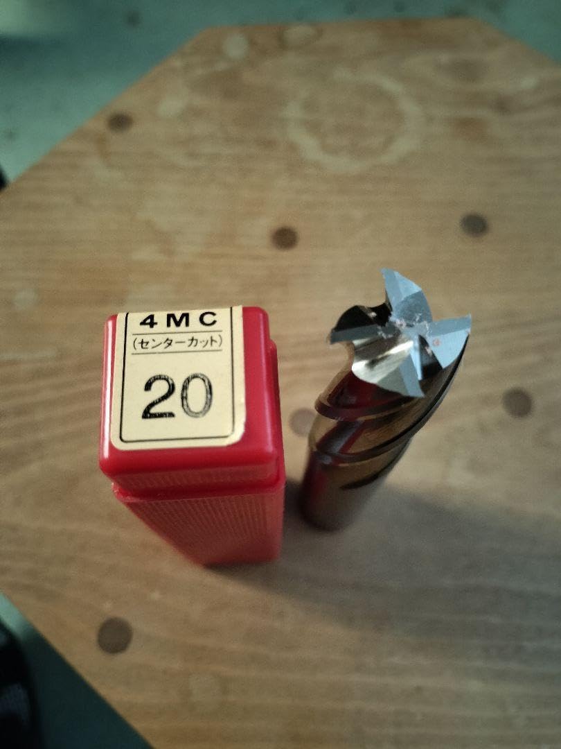 Amazon.co.jp: エンドミル KOBELCO 4MC センターカット Φ20 神戸