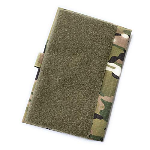 Military Green Leader Book Cover, Army Tactical Notebook Cover, OCP Book Cover - Thumbnail 3
