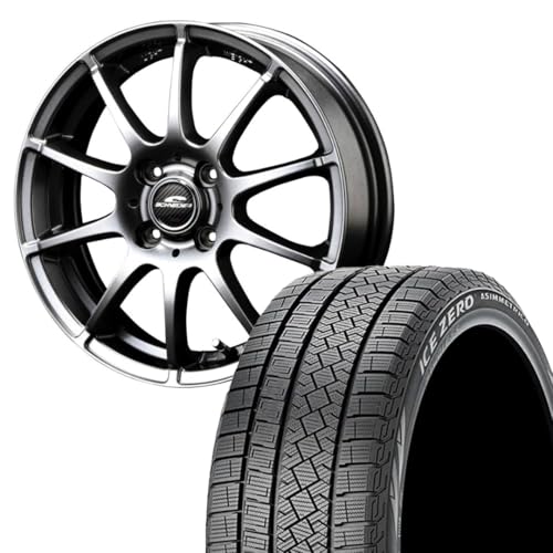 �X�^�b�h���X�^�C���z�C�[��4�{�Z�b�g MID SCHNEIDER StaG 15×5.5J 4/100 +40 ���^���b�N�O���[ × PIRELLI ICE ZERO ASIMMETRICO 175/65R15 84T �}���J �V���i�C�_�[ �X�^�b�O �s��