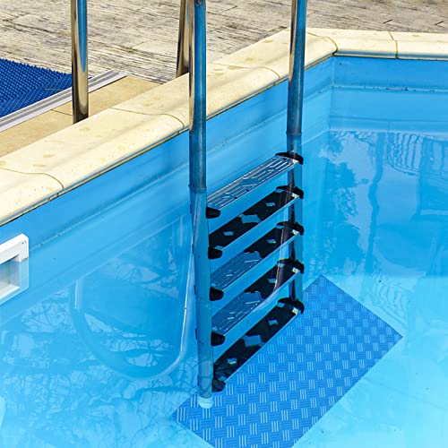 Swimming Pool Ladder Mat, Medium 9"X35.4" Protective Pool Ladder Pad Step Mat Swimming Pool Step Pad For Above Ground Pool Ladder With Non-Slip Texture #TOP5