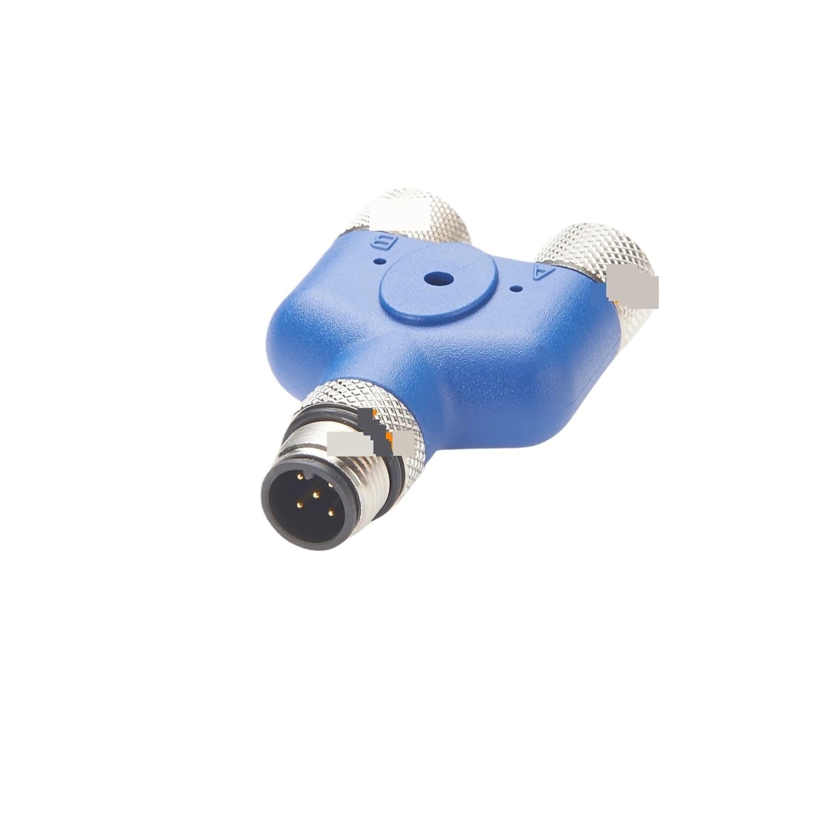 Connecteur de capteur M12 étanche code A de haute précision en Y