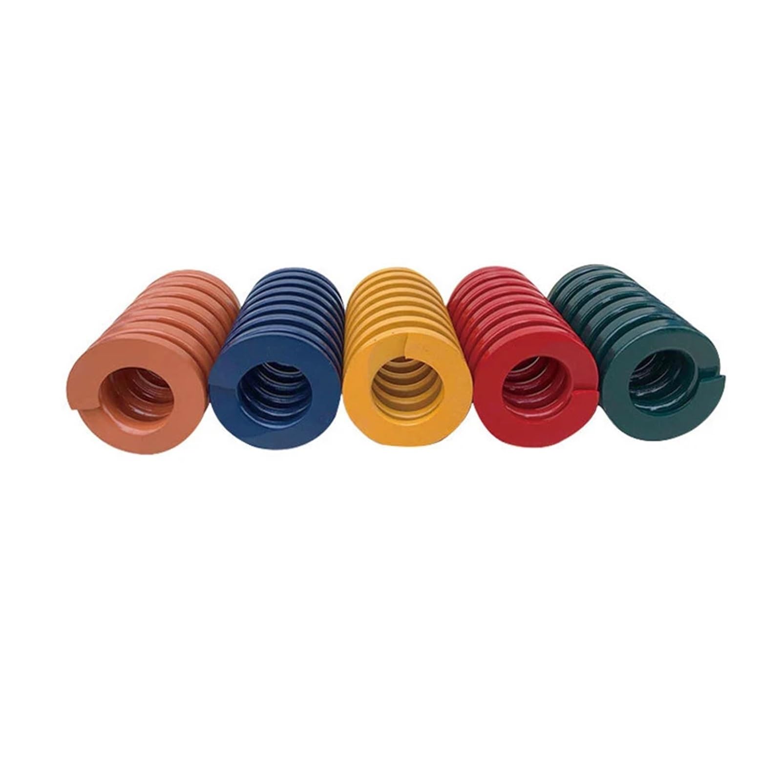 4 pz Molle di stampo compressione stampata a spirale durevoli diametro esterno 16 mm interno 8 mm lunghezza 20-55 mm (16 x 8 x 35 mm, rosso)