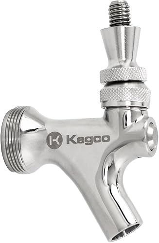 Kegco 494S-SFSL Grifo de Cerveza, Estándar, Acero Inoxidable