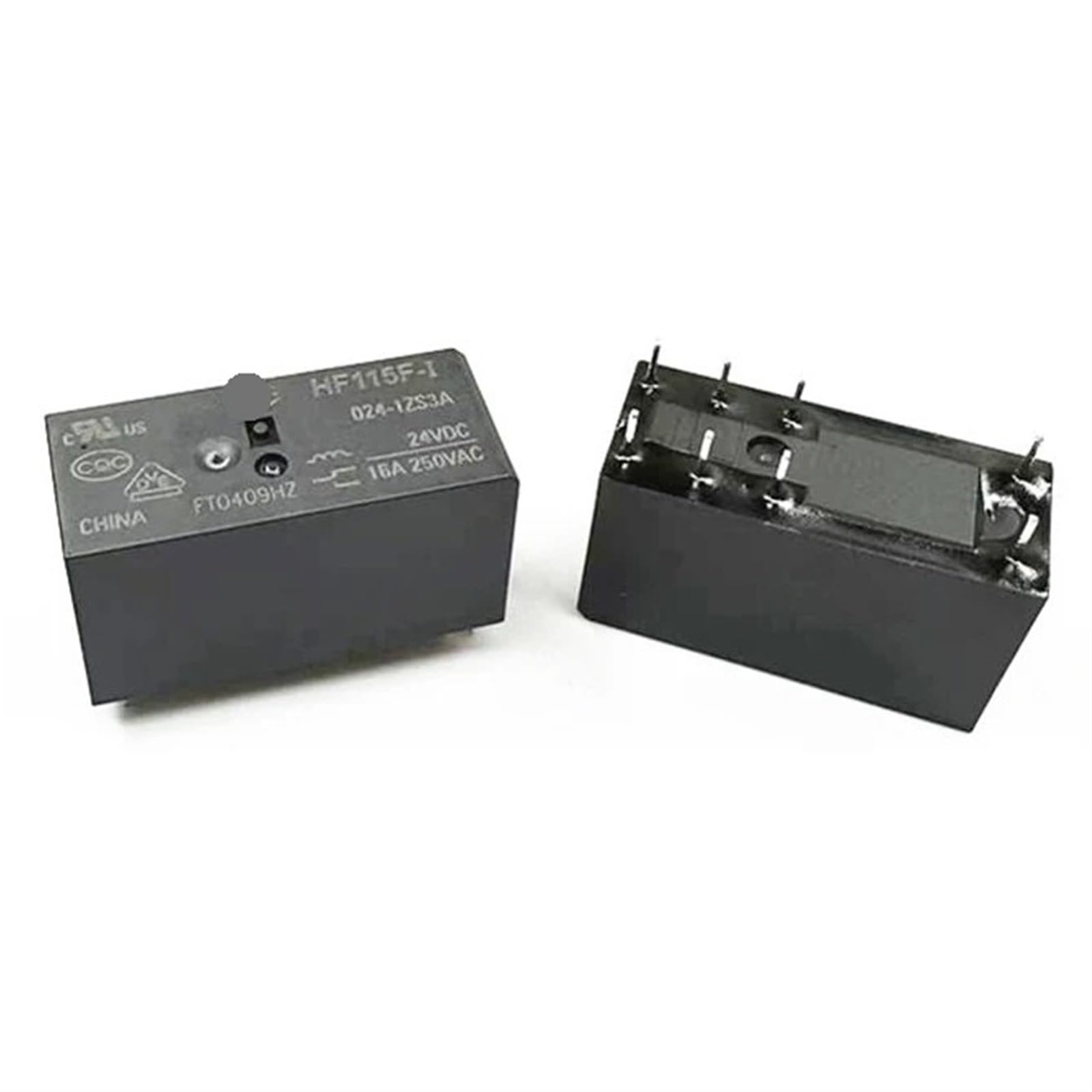 Relé electromecánico HF115F-I 024-1ZS3A para soldar en circuito impreso 24V 16A 2