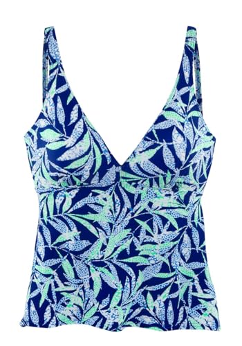 LASCANA Women's Tropical Print Underwire Tankini Swimsuit Top4