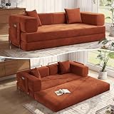 MoonSpeak 78.8 in Futon Sofa Bed