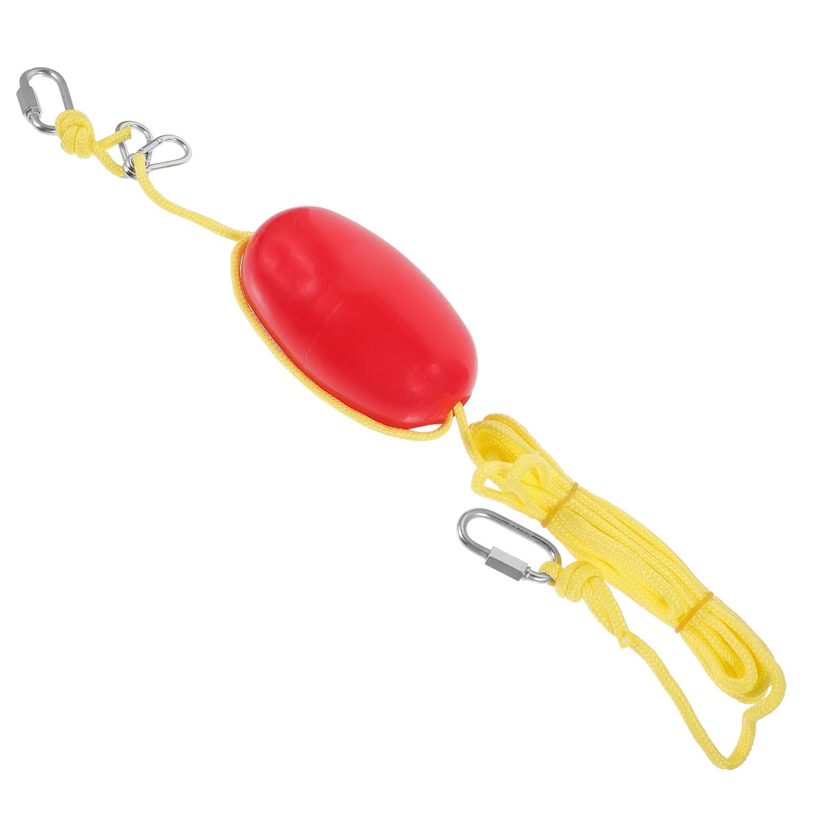 Mooring Rope, Buoyancy Ball Canoe Anchor Rope Marine Boat Floating Metal Nylon Drift Sock for Fishing