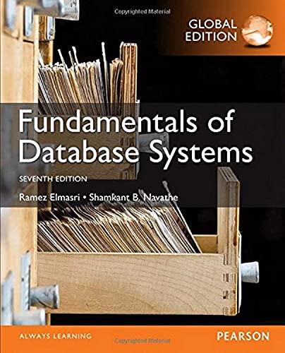 Fundamentals of Database Systems, Global Edition
