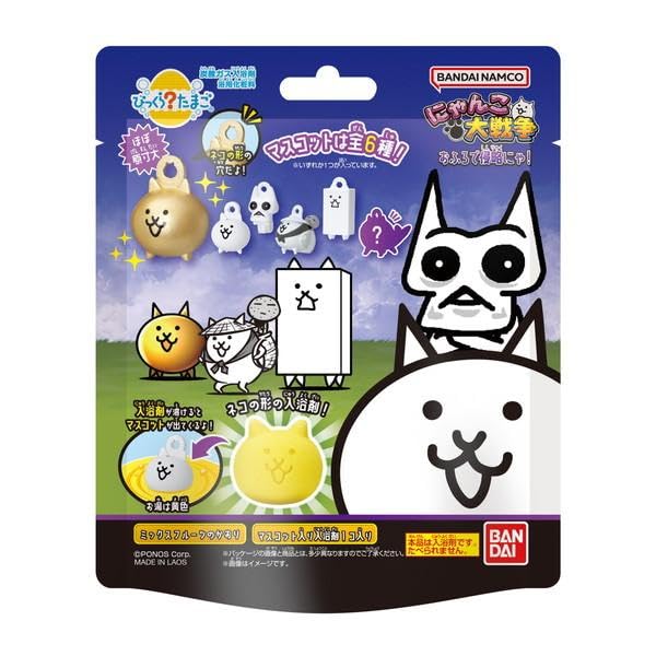 Amazon | 【6個セット】バスボム びっくらたまご バンダイ にゃんこ大