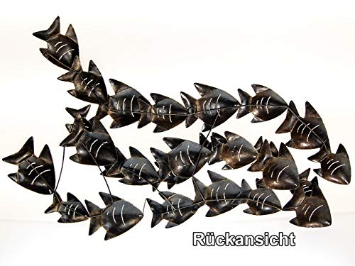 Décoration murale métal étoile de mer 80 cm ornement intérieur - 5