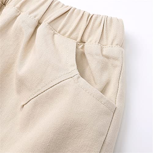 Moonker Toddler Girls Boys Baggy Cotton Shorts Unisex Summer Lightweight Breathable Casual Shorts Daily Shorts4