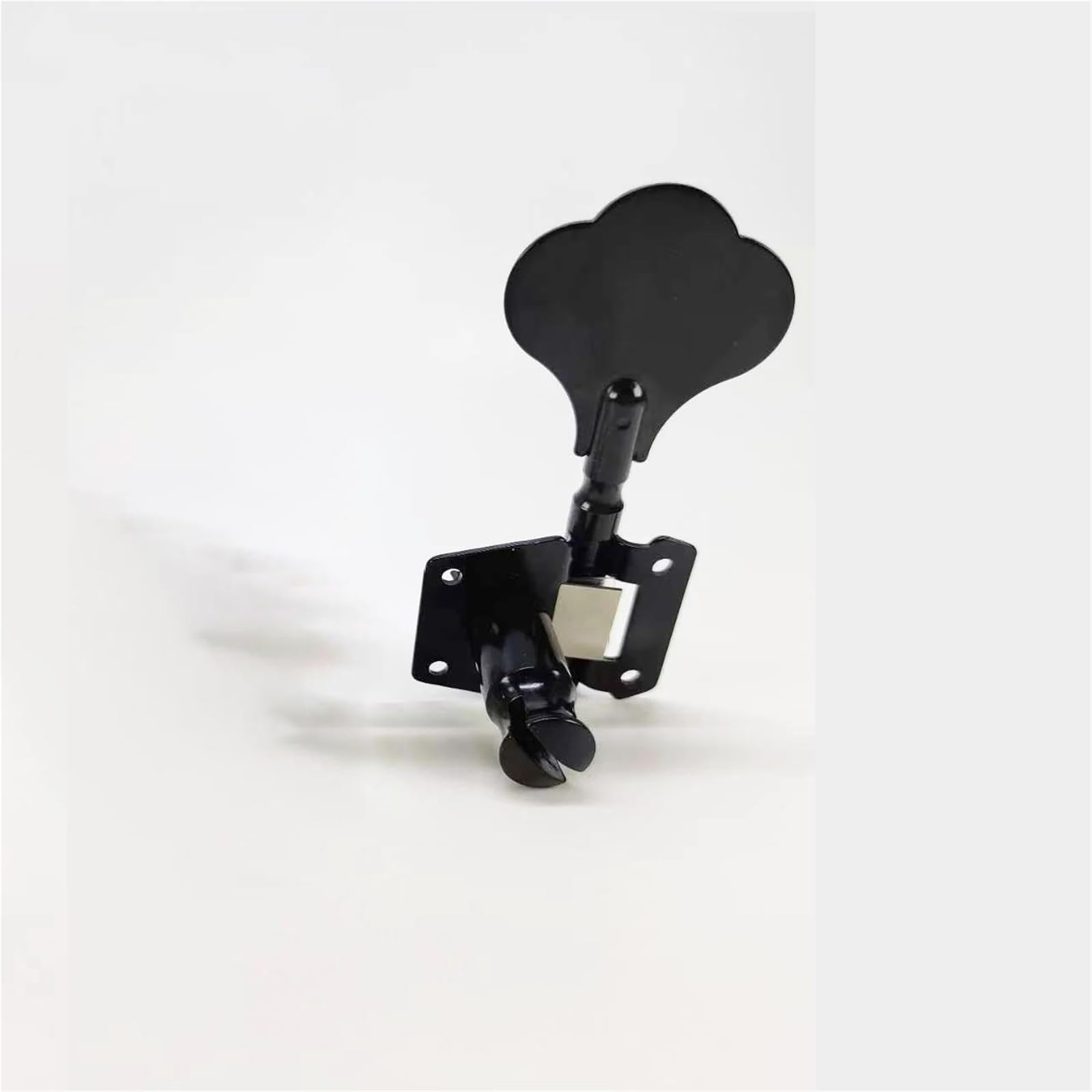 Accesorio De Guitarra Lanzador Afinación Bajo Eléctrico Plateado/negro/dorado Clavijas Guitarra(Black)