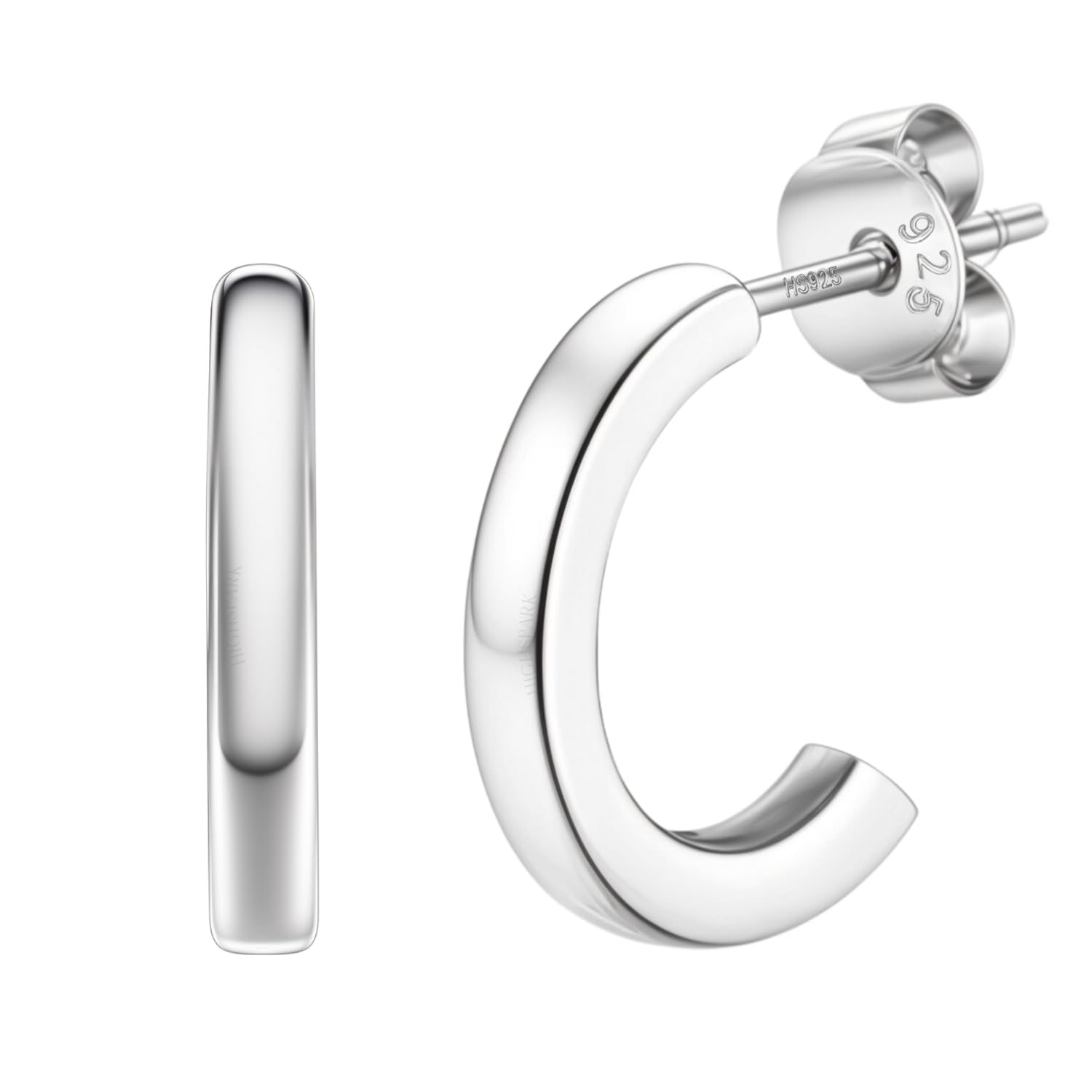 See full amazon price history chart for HIGHSPARK 925 Silver Designer Hoop Styled Earring | 92.5 Sterling Silver & Stunning Shine | Lovely Gift - Hoop Styled HIGHSPARK 925 Silver Designer Hoop Styled Earring | 92.5 Sterling Silver & Stunning Shine | Lovely Gift - Hoop Styled (B0D3QFQTGV) Amazon Price History, Amazon Price Tracker