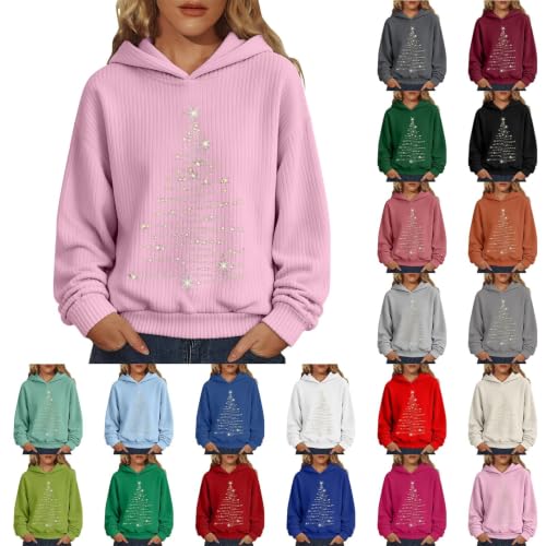 Christmas Sweatshirts For Women Plus Size Graphic Hoodies Sweat Top - image 1