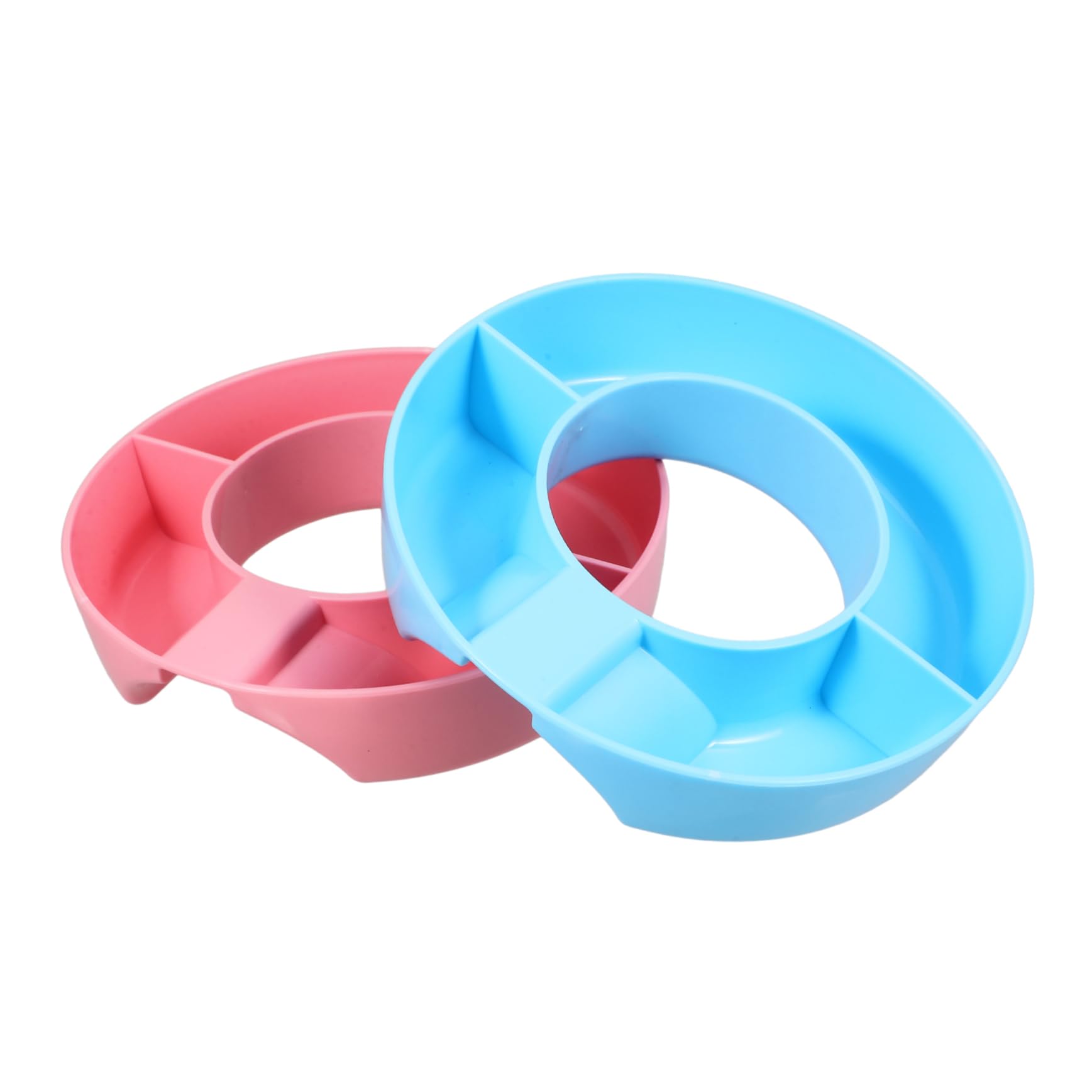 BESTYASH 2pcs Reusable Snack Bowl Tray for Tumblers Snack Storage Holders Water Cup Accessories for Outdoor Snacking Elegant Design for Home Events