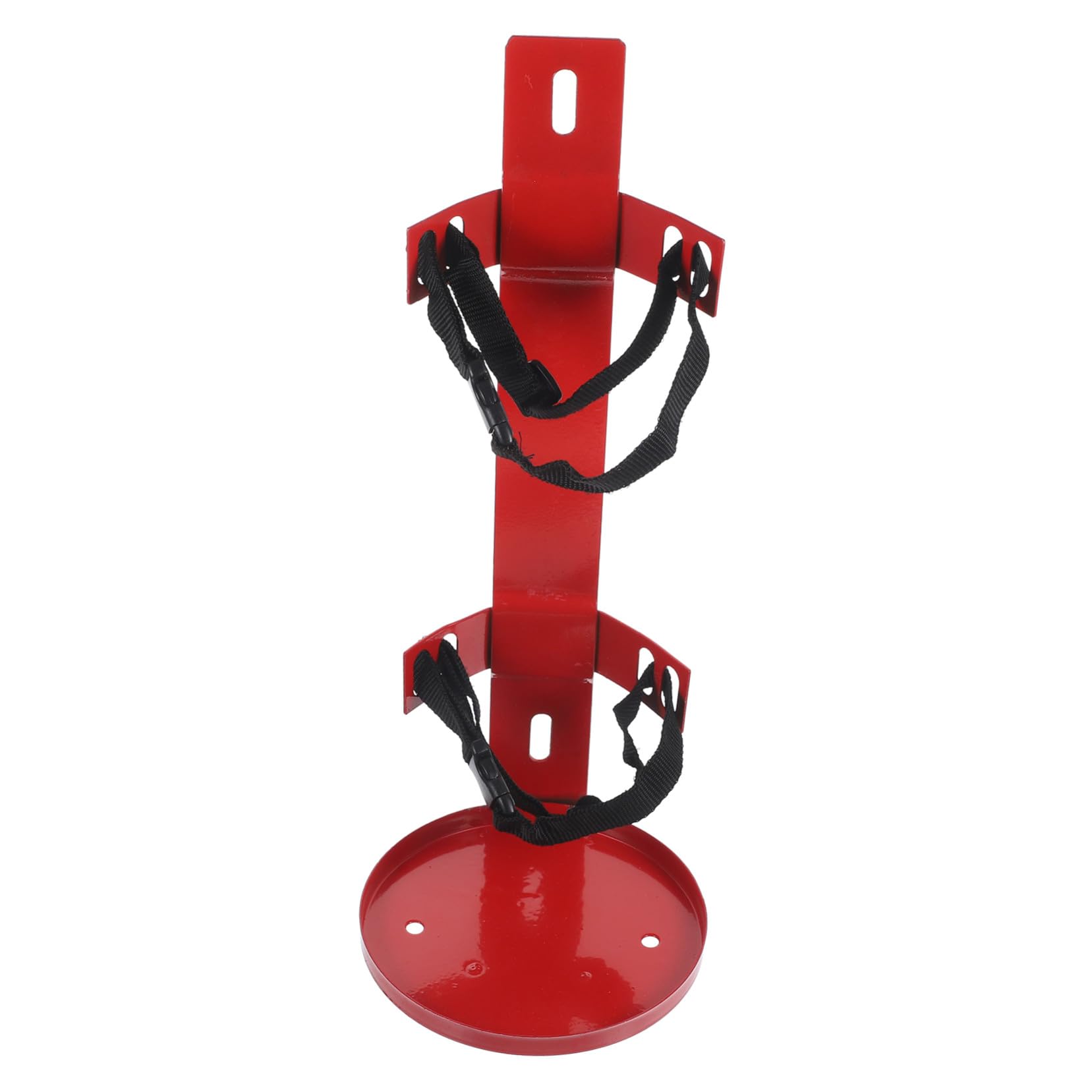 jojofuny Soporte Fácil Hierro para Incendios Extintor Poliéster de Ahorra de Instalar Espacio Color Rojo Adecuado Hogar y Hotel