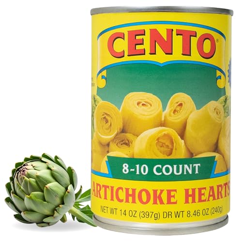 Cento Artichokes In Brine, 14oz, 12 cans