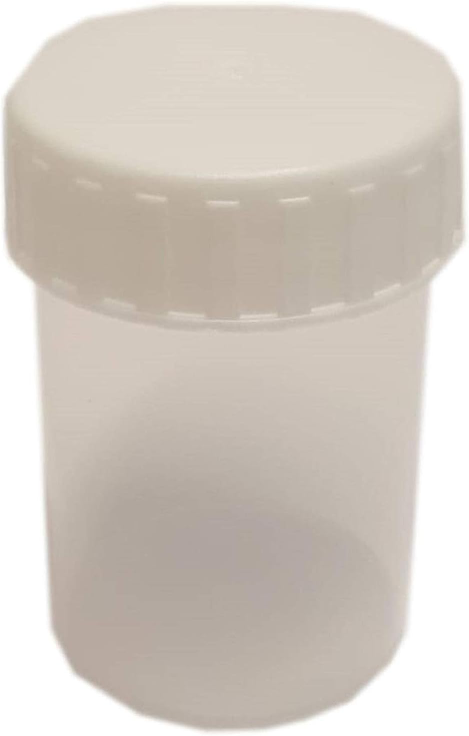 Polypropylene Containers with Screw Cap 60 x 40mm. Pack of 20