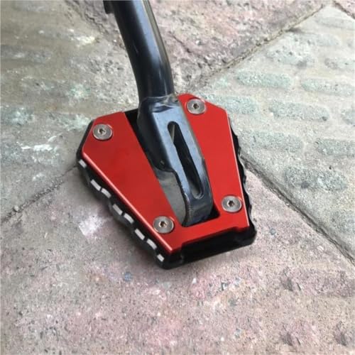 Extension béquille Benelli TRK 502 X pour stationner en sécurité en road-trip