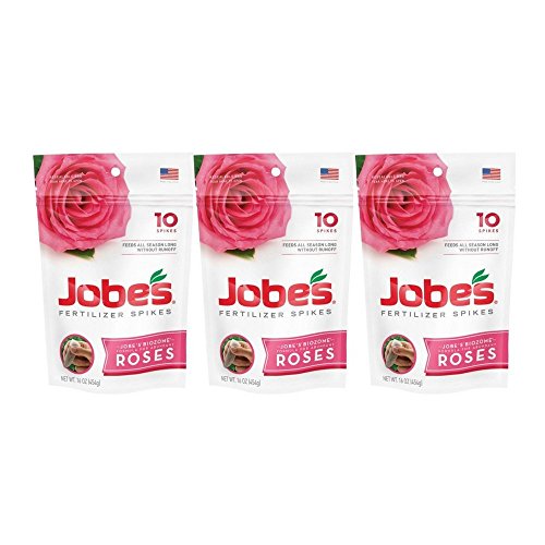 Jobe's Rose Fertilizer Spikes - 3 Pack