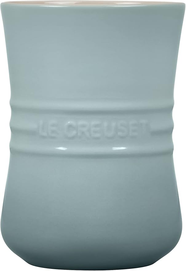 Le Creuset Stoneware Utensil Crock, 1 qt., Sea Salt Home