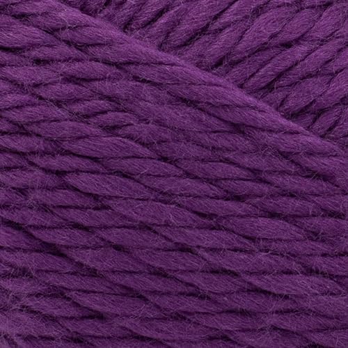 Image of Lion Brand Yarn Hometown Yarn, Super-Bulky Yarn for Knitting, Crocheting, and Crafting, 1 Pack, Portland Wine | Super Bulky Acrylic Fiber for Warm Crochet Blankets, Knit Winter Hats, Chunky Cardigans, Soft Scarves, Weaving