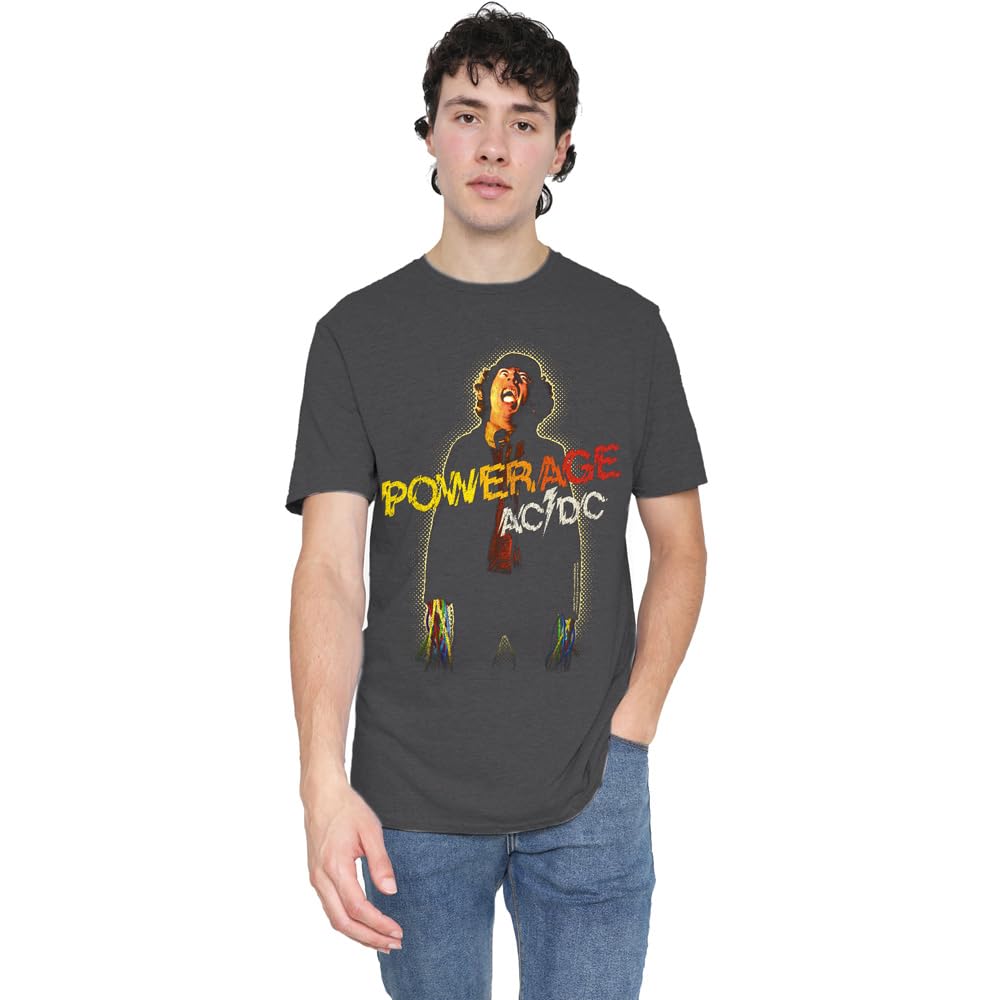ACDC Powerage Unisex T Shirt, Black, Large