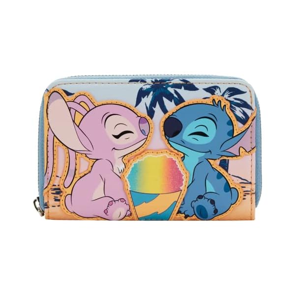 Loungefly Lilo and Stitch Snow Cone Date Night Wallet, Mehrfarbig, Bifold, Einheitsgröße