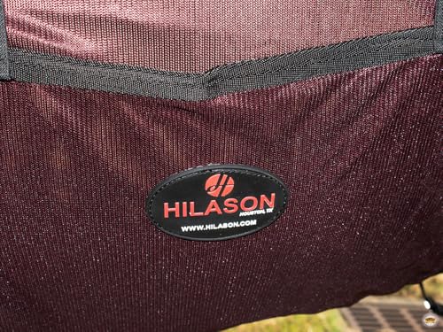 Image of HILASON Horse Fly Sheet UV Protect Breathable Mesh Bug Mosquito Spring | Summer Horse Rug | Fly Rug
