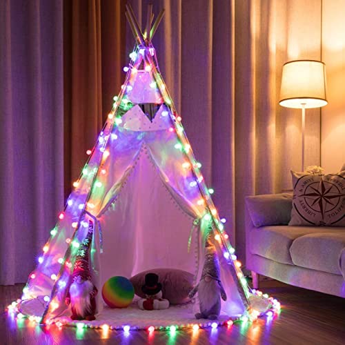 Image of Xenith 14 LED Crystal Bubble Ball Fairy String Lights for Diwali Christmas Xmas Tree New Year Party Birthday Wedding Garden Indoor Outdoor Decoration Light (Multicolor, 3.5 Meter)