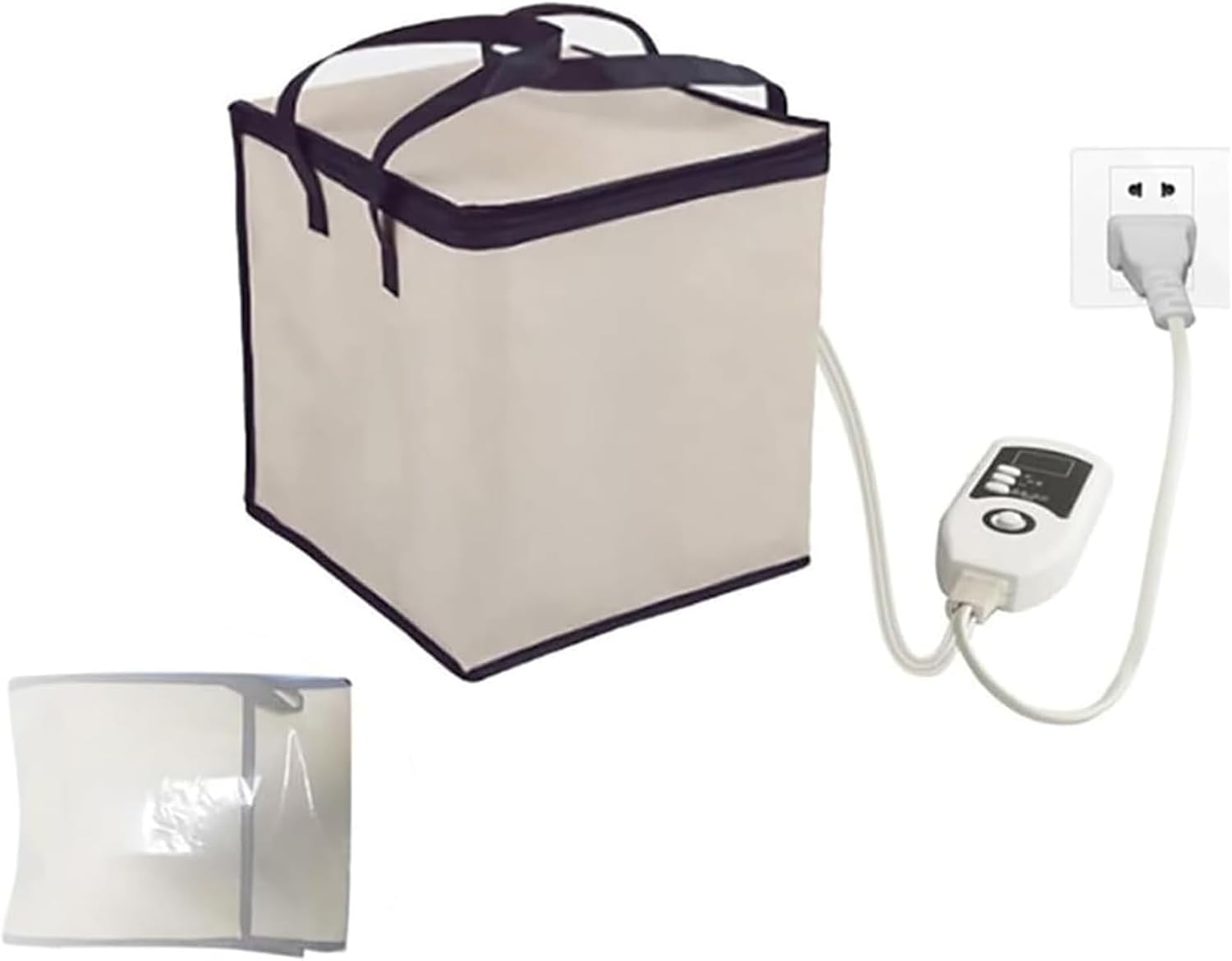 Fermentation Box Bag, Household Constant Temperature and Heat Preservation Fermentation Tank, 1-60°C Accurate Temperature Control, Humidity Control Accuracy: 0. 1% RH