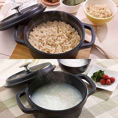 万年(Mannen) gioia ジョイア ご飯鍋 2合炊き XC-16GBK の商品画像 8