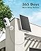 ZUMIMALL Solar Security Cameras Wireless Outdoor, 2K Outdoor Camera Wireless Solar Powered, 2.4G WiFi Battery Camera, 3MP Color Night Vision, Magnetic Mount,Siren,PIR/AI Analyse, IP66, Cloud, Alexa