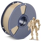 SUNLU PLA Filament 1.75mm, 3D Drucker Filament PLA 1.75mm +/- 0,02mm, Einfach zu Verwenden, Anfängerfreundlich, Passend Für Sie Meisten FDM 3D Drucker, 1KG Spule. (Eiche)